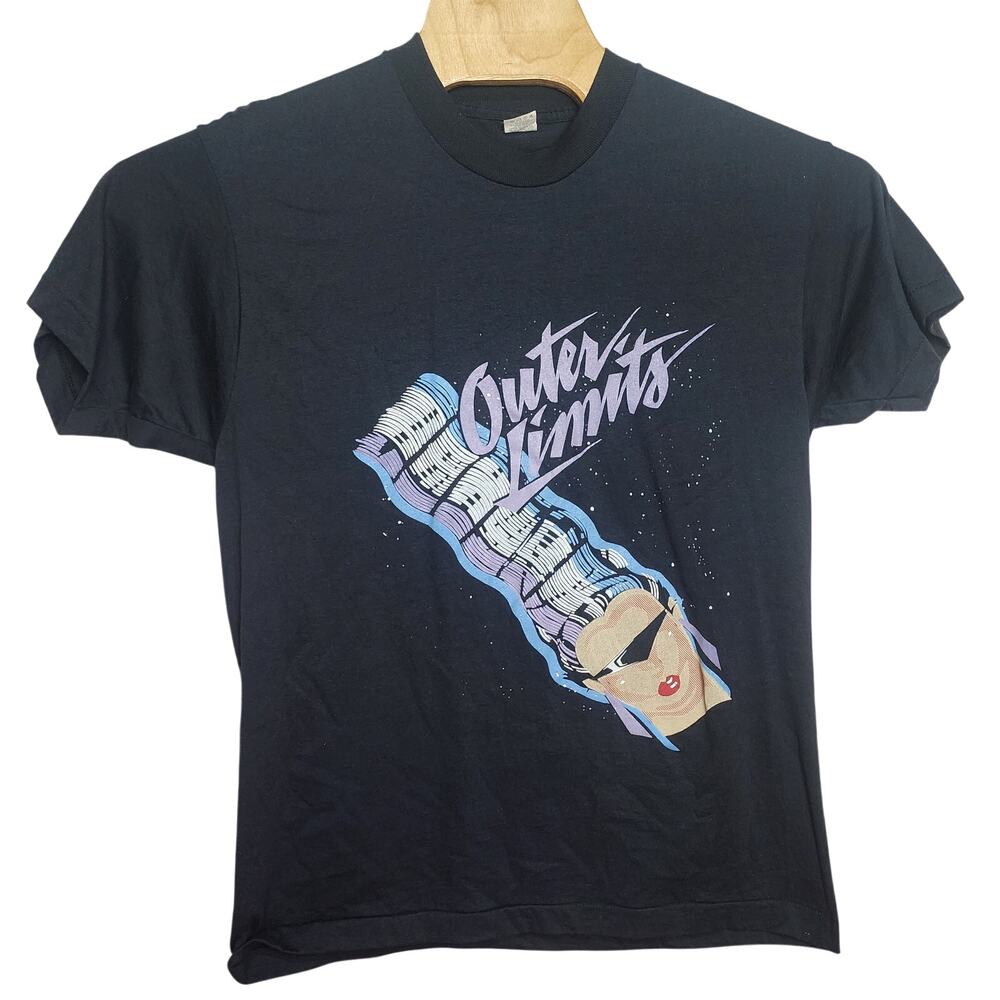 Vintage 90s Screen Stars Outer Limits Sci-Fi Single Stitch T Shirt